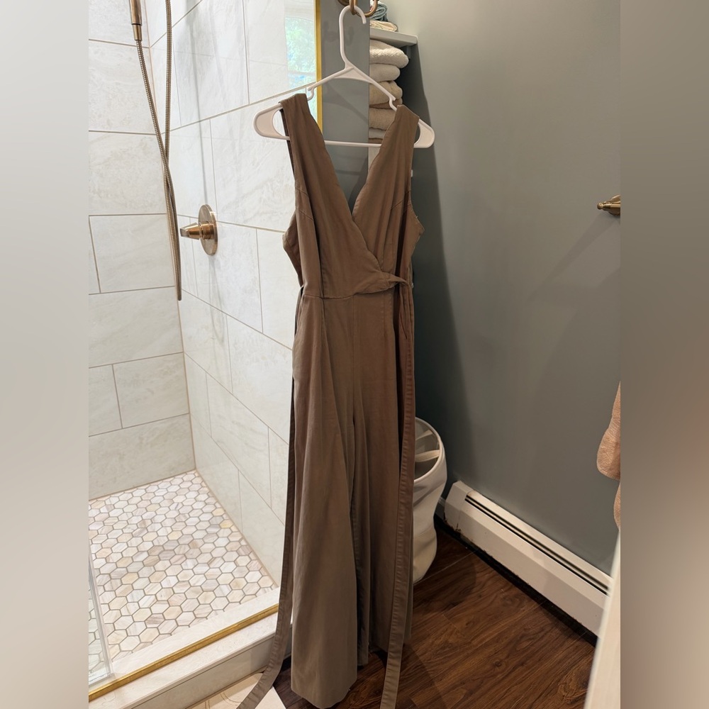 Chino by Anthropologie Olive Jumpsuit